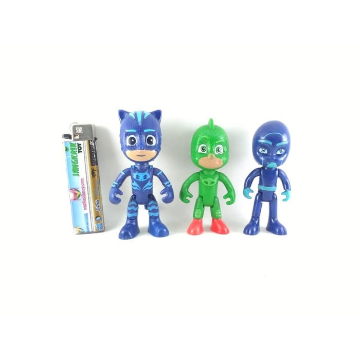 Mainan Action Figure Pj Mask Set Isi 3 Catboy Ready Stock Figure