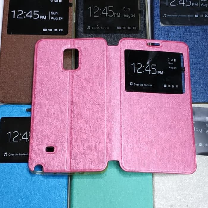 SAMSUNG NOTE 4 / N9100 sarung flip cover ume/ sarung model buku