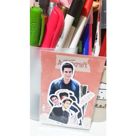 

12 Stiker murah Nadech Kagumiya drama thailand diy aesthetic tahan air stiker laptop/handphone/scrapbook/buku jurnal