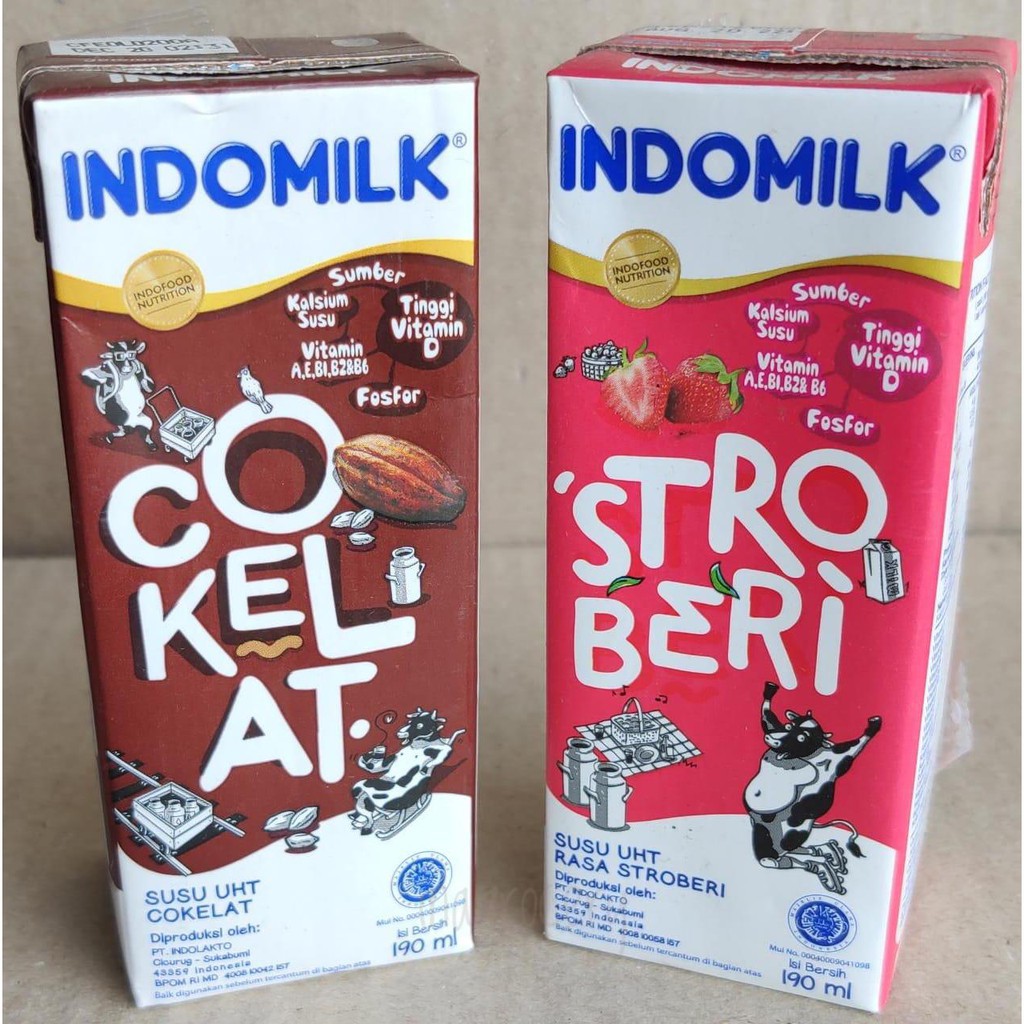 

Susu Cair Indomilk UHT 190ml