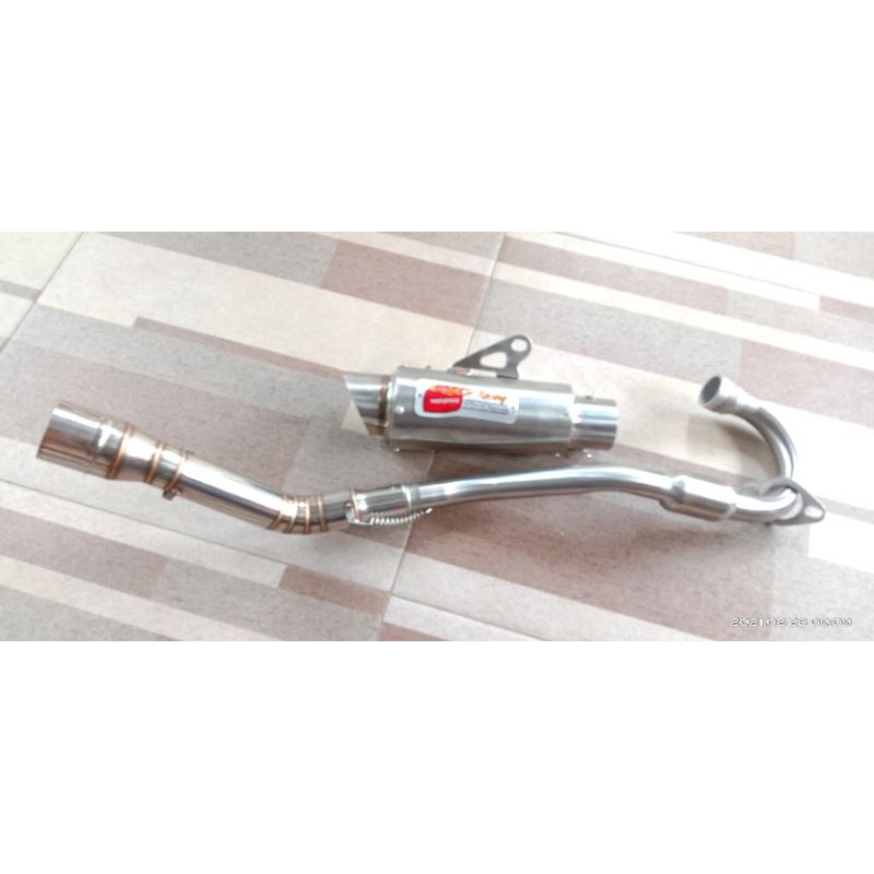 knalpot CLD KLX CRF D-TRACKER d50