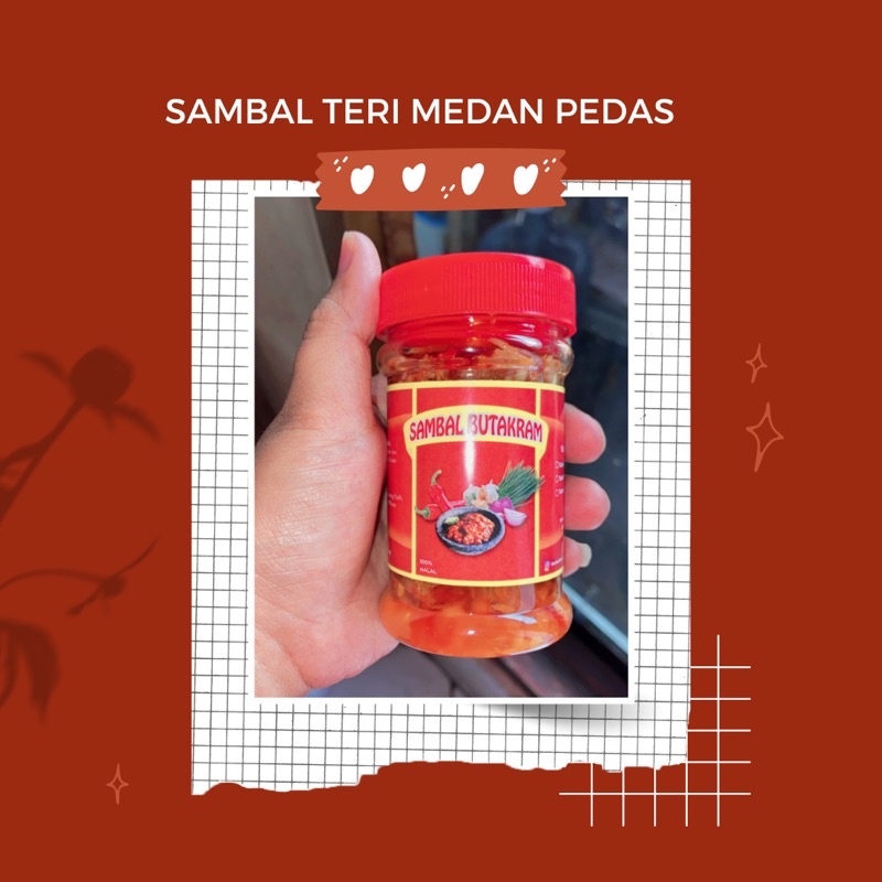 

SAMBAL TERI MEDAN PEDAS by.butakram