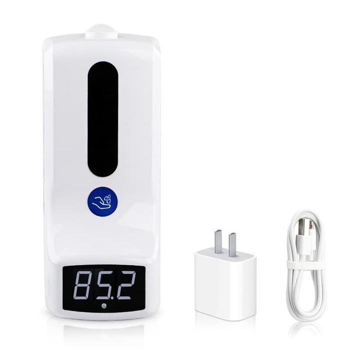 Termometer Dinding K9 plus Hand Sanitizer Dispenser Otomatis