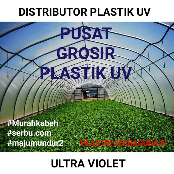 

Plastik Bening PE roll lebar 100cm panjang 1 meter