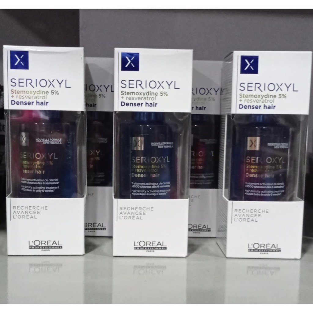 LOREAL SERIOXYL DENSER HAIR SERUM 90ML for Thin &amp; Fine hair 90ml / Penumbuh Rambut