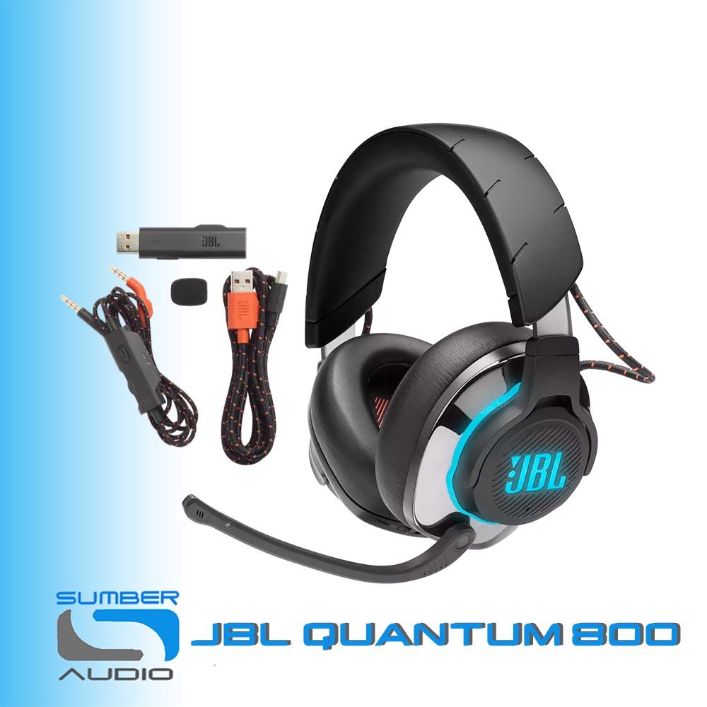 JBL Quantum 800 Headphone Gaming Q800 Headset Q-800 Quantum800 Ori