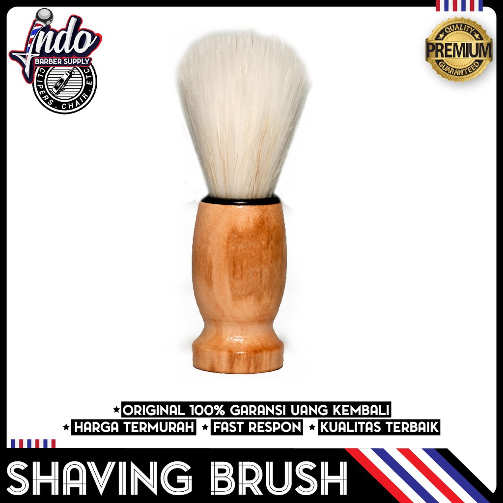 Kuas Sabun Pangkas Rambut Barbershop Shaving Brush Potong Cukur