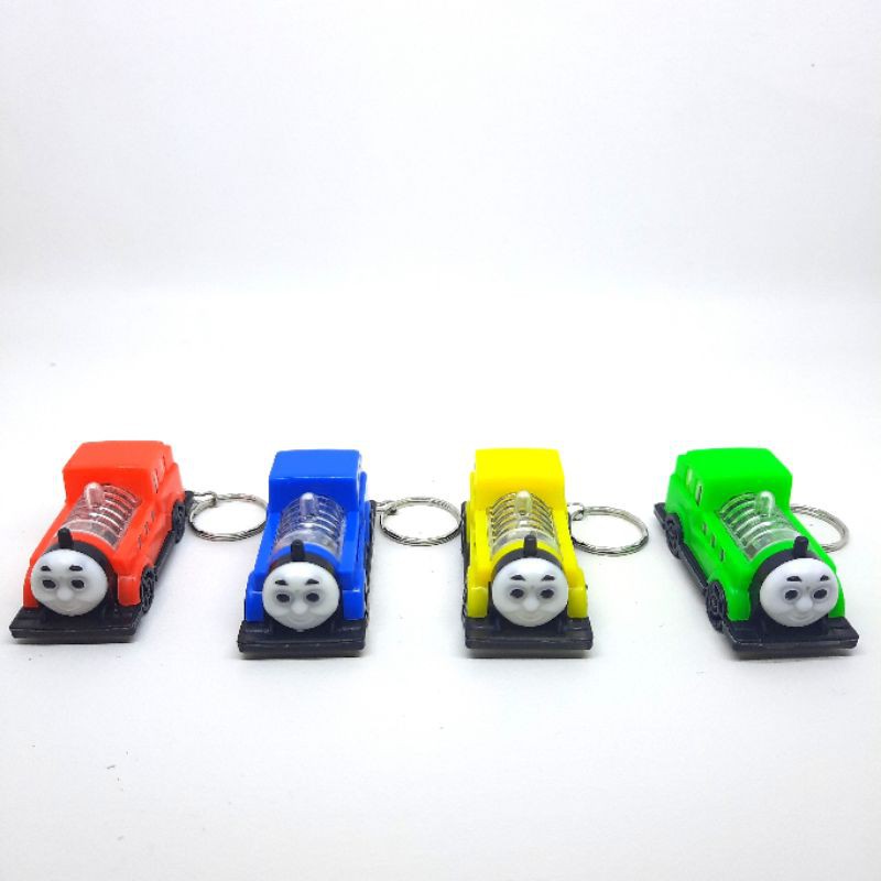 12pcs Gantungan Kunci Model Thomas Led Grosir