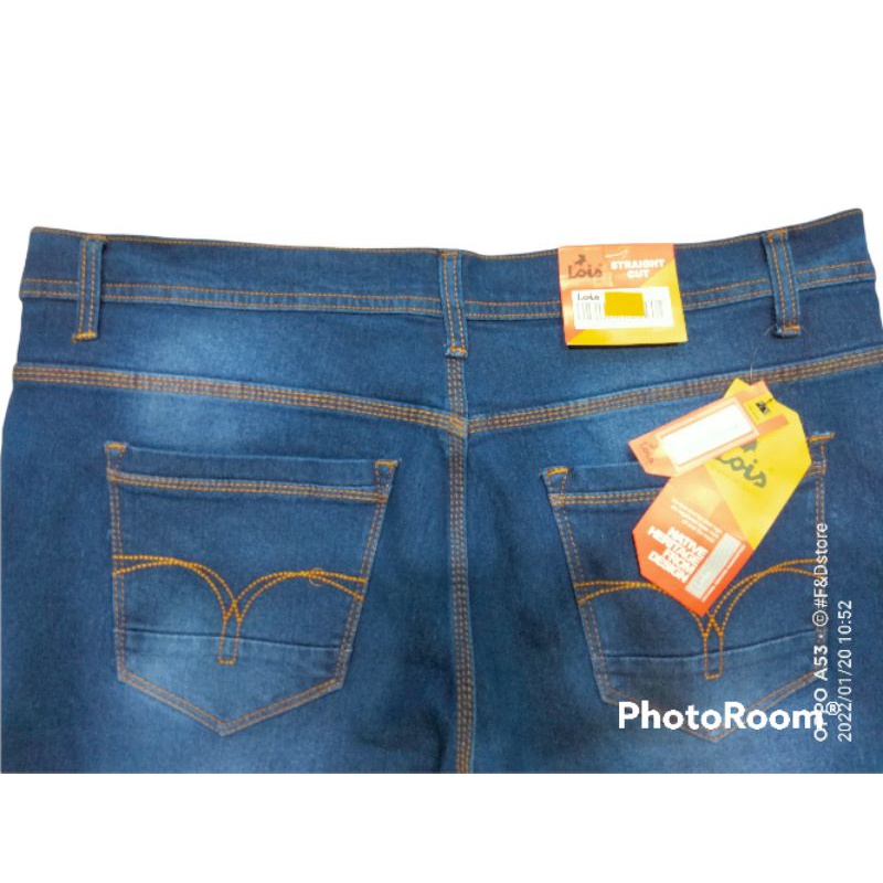 celana pendek jeans pria super jumbo/big size