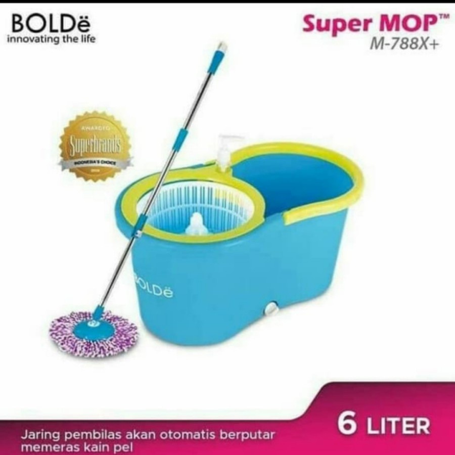 Bolde Alat Pel Super Mop M777 M777x+ M788x ORIGINAL TERMURAH PROMO (Warna Random)