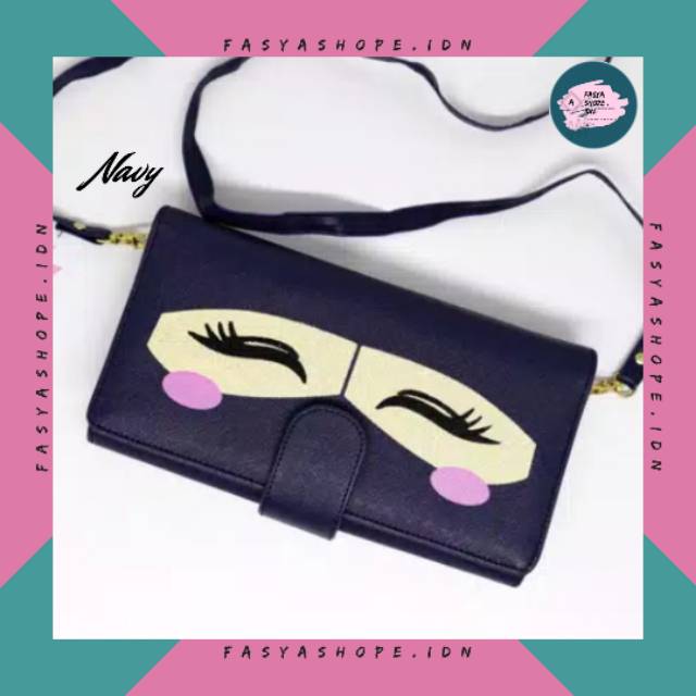 FASYA DOMPET NIQAB SEASON - Dompet lipat Wanita muslimah Fashion