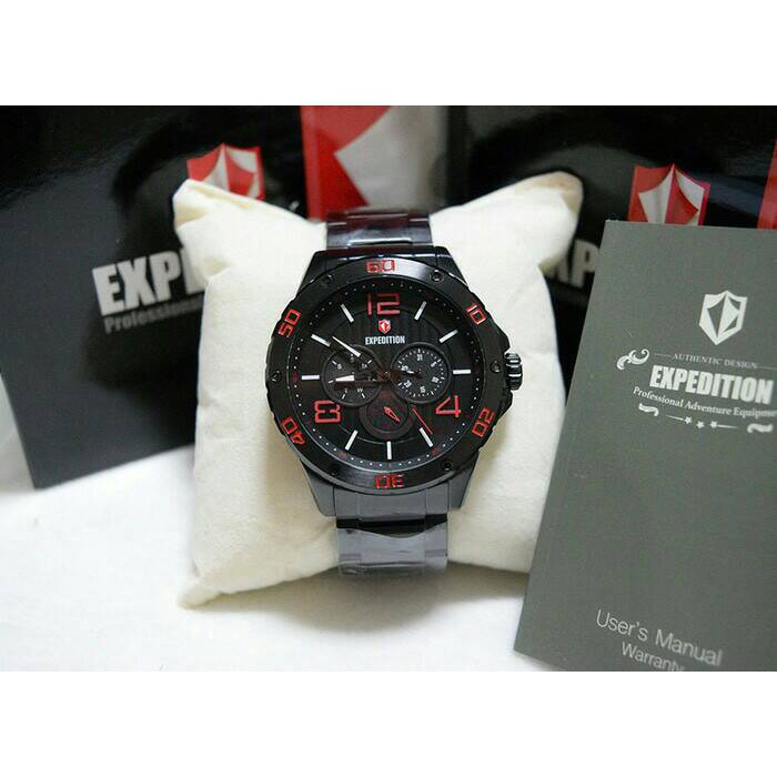 Jam Tangan Expedition WATCH 6719 Full Black