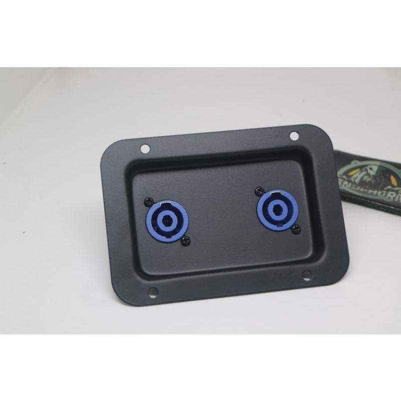 Plat Spikon Panel Speakon Plus Female Spikon