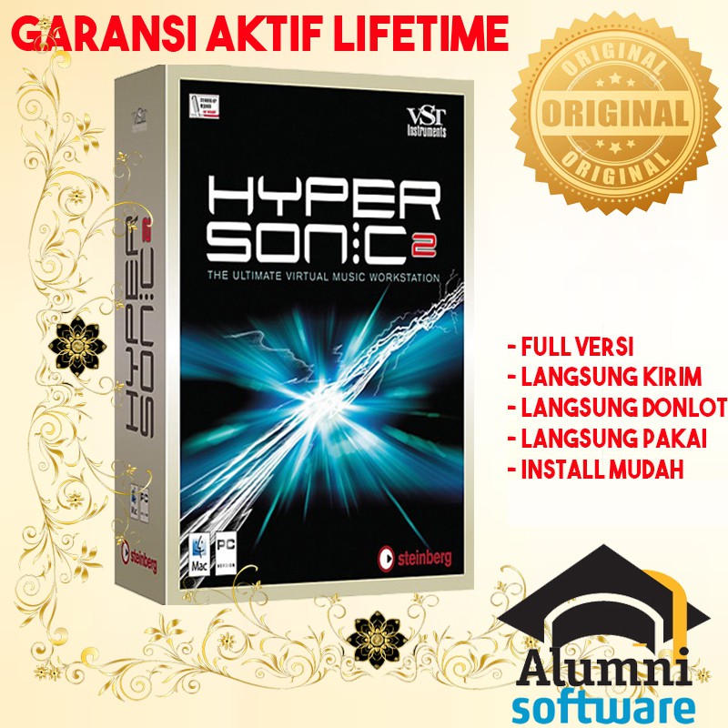 [FULL VERSION] Steinberg Hypersonic 2 Software - GARANSI AKTIVASI