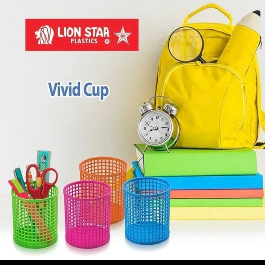 

VIVID CUP / TEMPAT PENSIL / KOTAK SERBAGUNA LION STAR