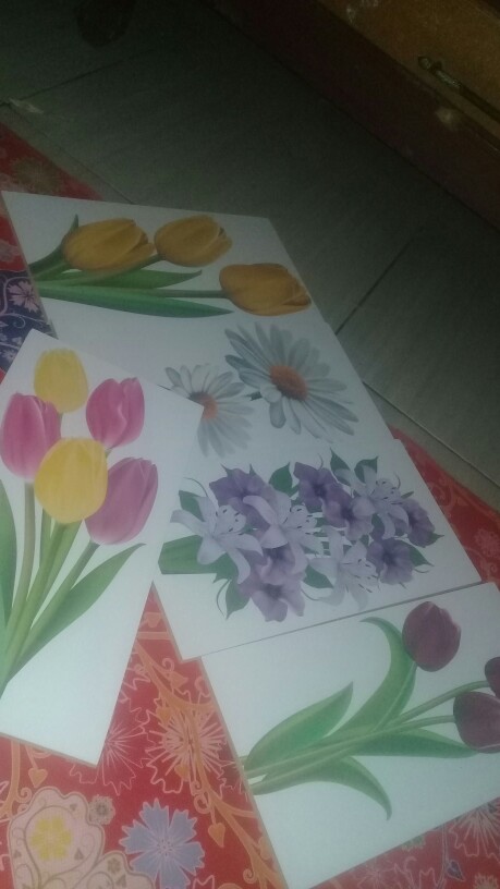 [bisa Cod] Hiasan Dinding Poster Kayu Walldecor Rumah Kamar Dapur Cafe Minimalis Motif Bunga - Flr13