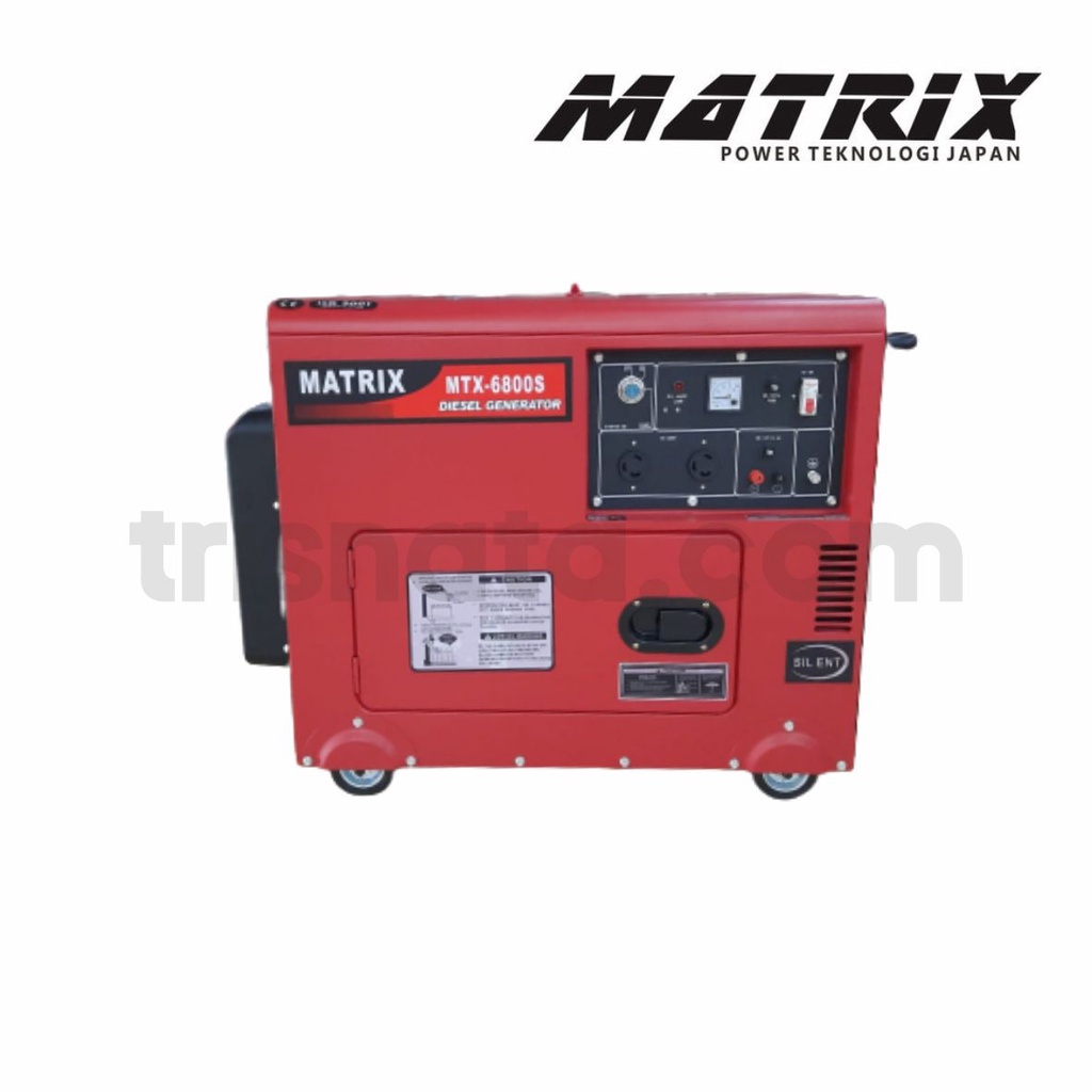 MATRIX GENSET SILENT SOLAR 5000 WATT MTX 6800