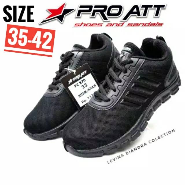 SEPATU SEKOLAH PRO ATT SD/SMP/SMA size 35-42