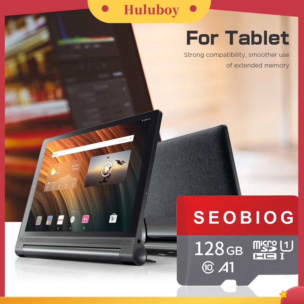 (Huluboy) Seobiog TF Card Kapasitas Besar C10 16G 32G 64G 128G 256G 512G 1T Untuk Komputer PC / Mobil