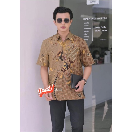 KEMEJA BATIK LENGAN PENDEK