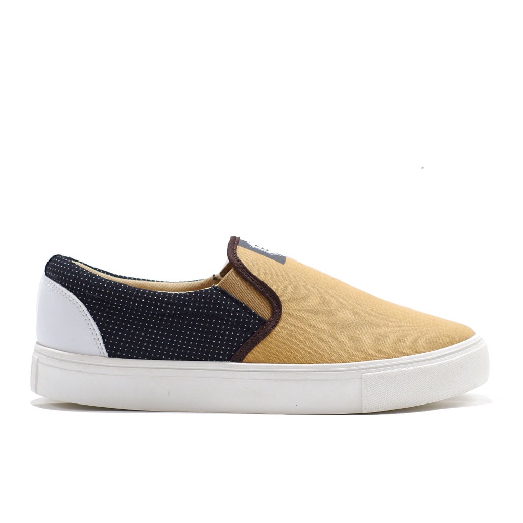 Sepatu pria slip on canvas selop ori sneakers cowok laki-laki dewasa slipon slop casual brand Diesel Boston 03 promo murah cod keren 38-43