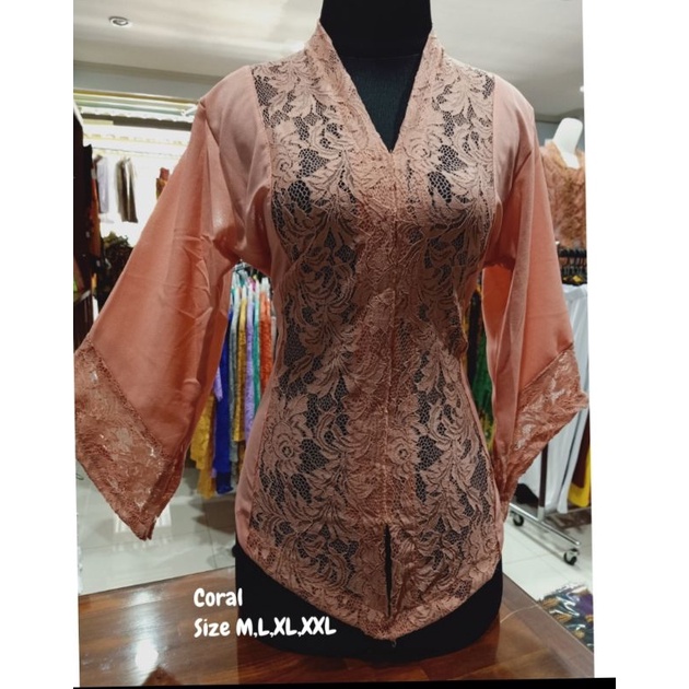 KEBAYA BALI | KEBAYA MIX BROKAT| KEBAYA LENGAN PARI