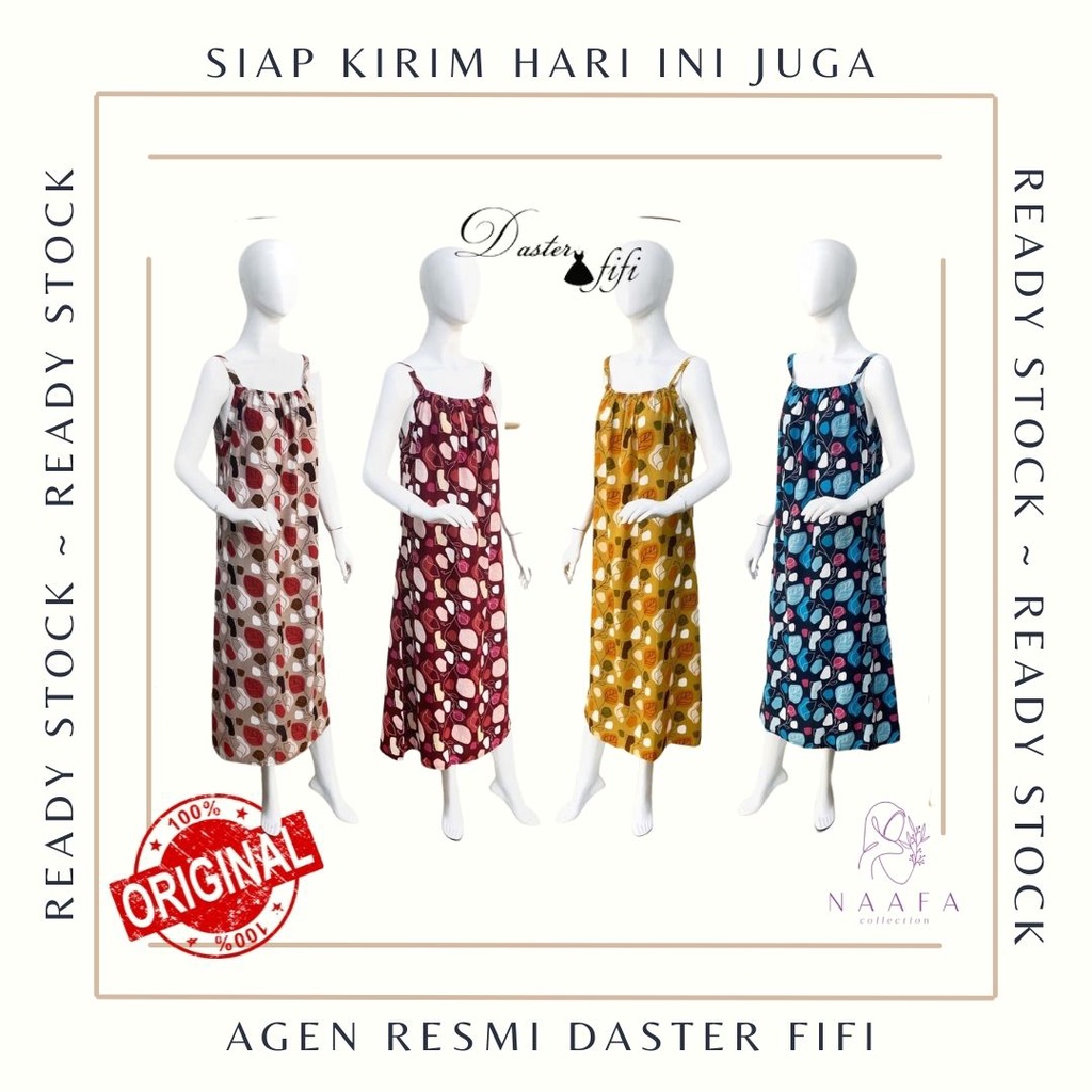 Daster Tia by DASTER FIFI | daster katun tanpa lengan | daster adem daster fifi ori