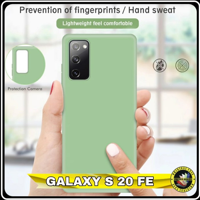 Casing Samsung Galaxy S20 FE Soft Case S20 FE Silicone candy color