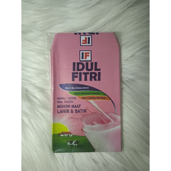 

amplop lebaran 2025 premium Spesial Snack motif susu Ultra