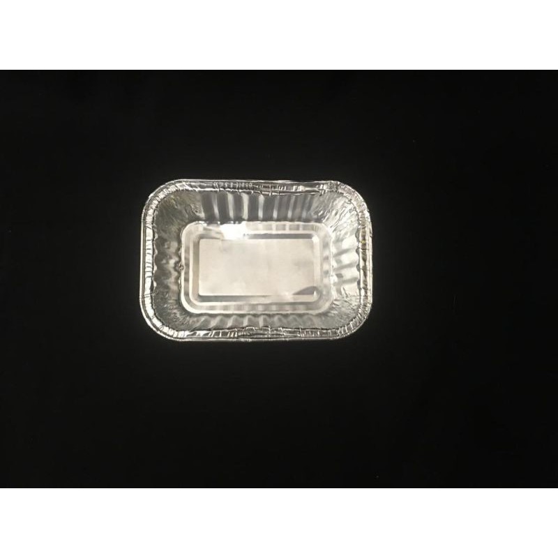 ISI 10 aluminium foil box tempat makan aluminium cup kontainer for food