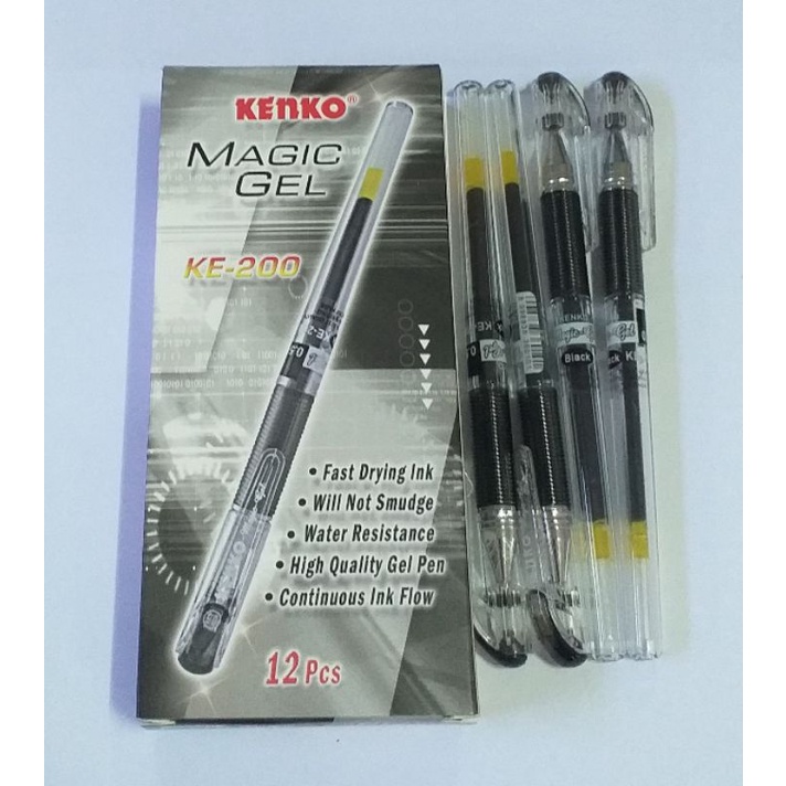 

Pulpen / Bolpen Gel Kenko Ke - 200 Gel Pen 0.5mm