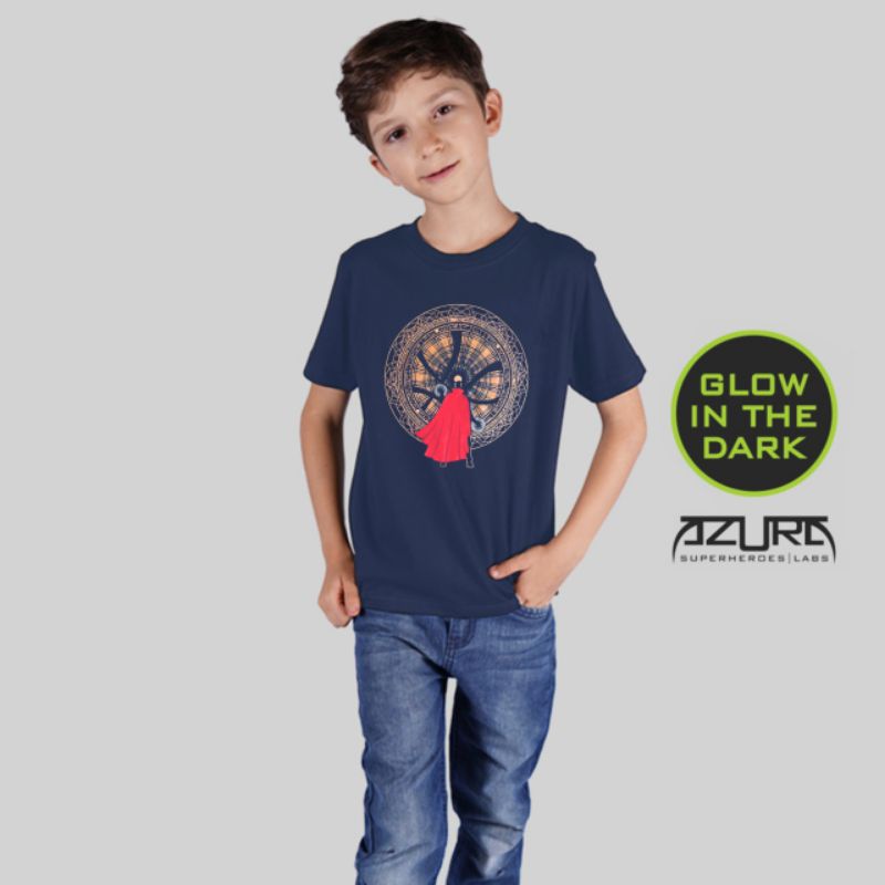 Kaos Anak Superhero Azura Glow In The Dark