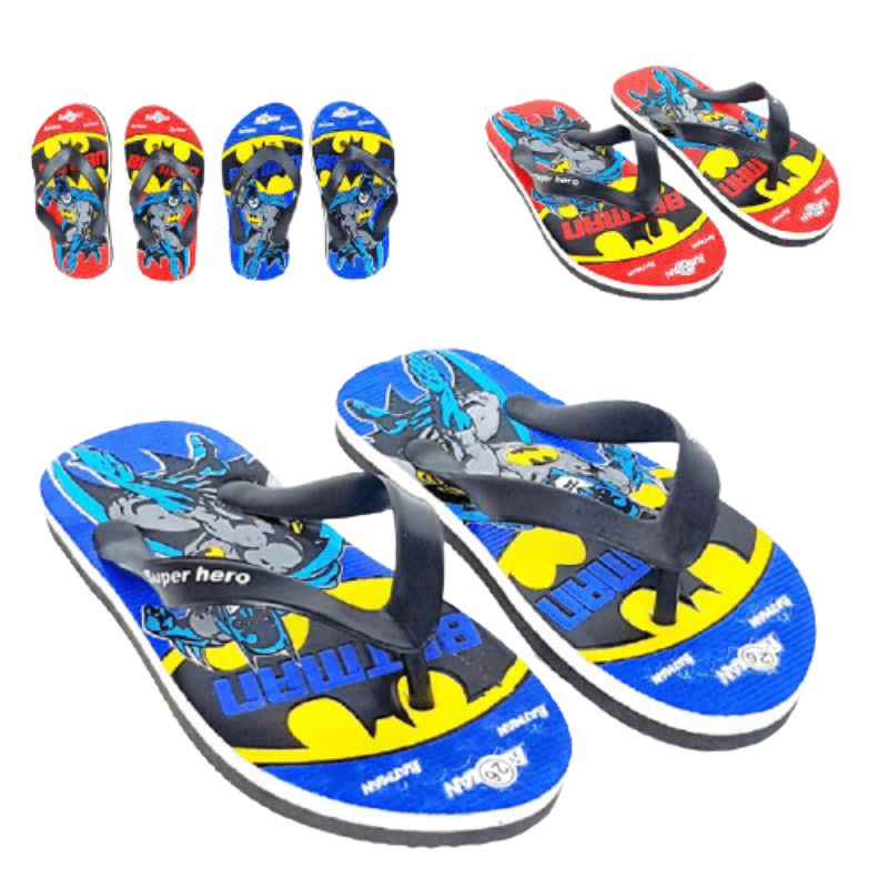 Sandal Jepit Anak Laki Laki Batman