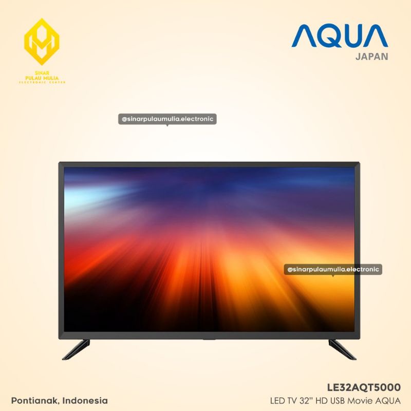 Aqua LED TV 32" 32 Inch HD [USB Movie] - LE32AQT5000 / LE 32 AQT 5000 / LE 32AQT5000 / LE 32 AQT5000