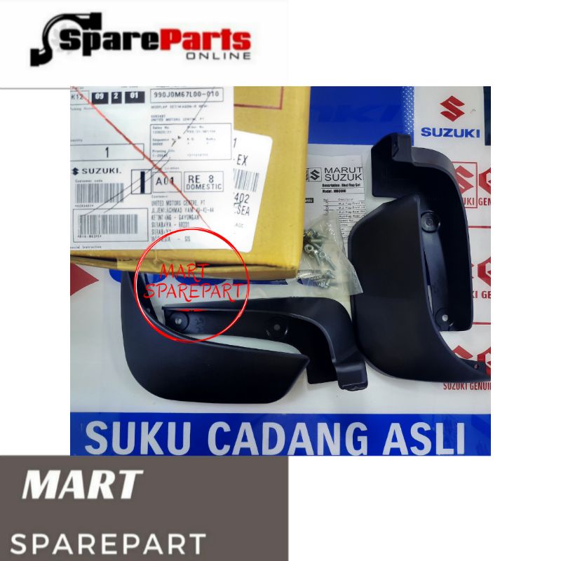 Karpet Kepet Karet Lumpur Mud Guard Gard Flap Mudguard Mudflap Set Suzuki Karimun Wagon R Selain GS 