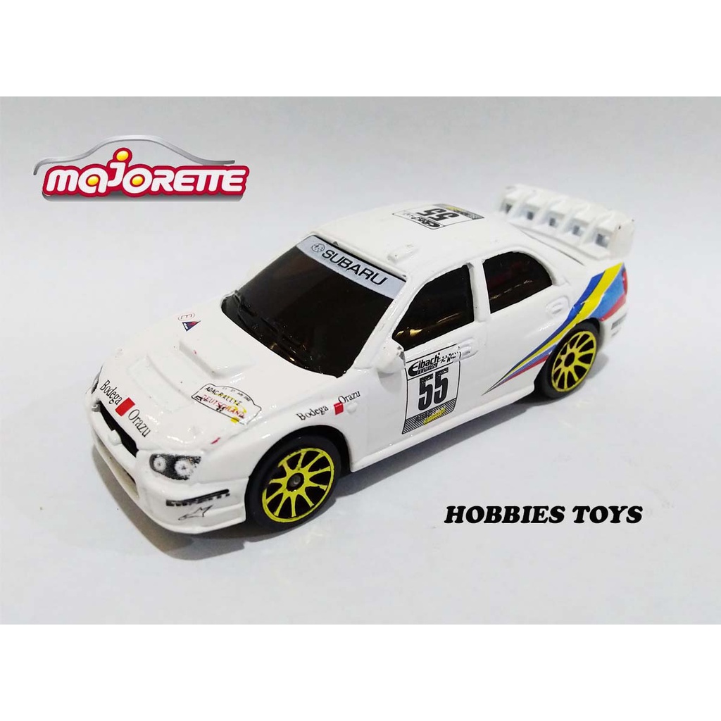 DC Majorette 1/57 Subaru Impreza WRC 55 Putih