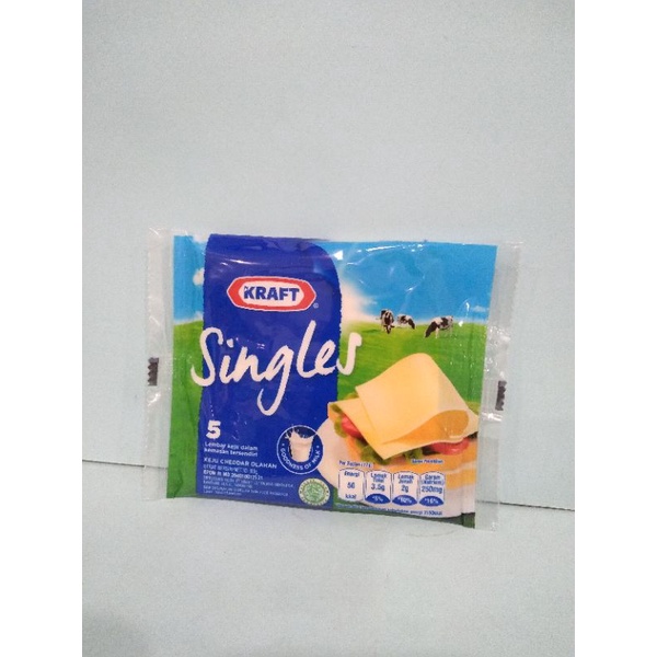 KRAFT SINGLE 5 SLICES 75 GR