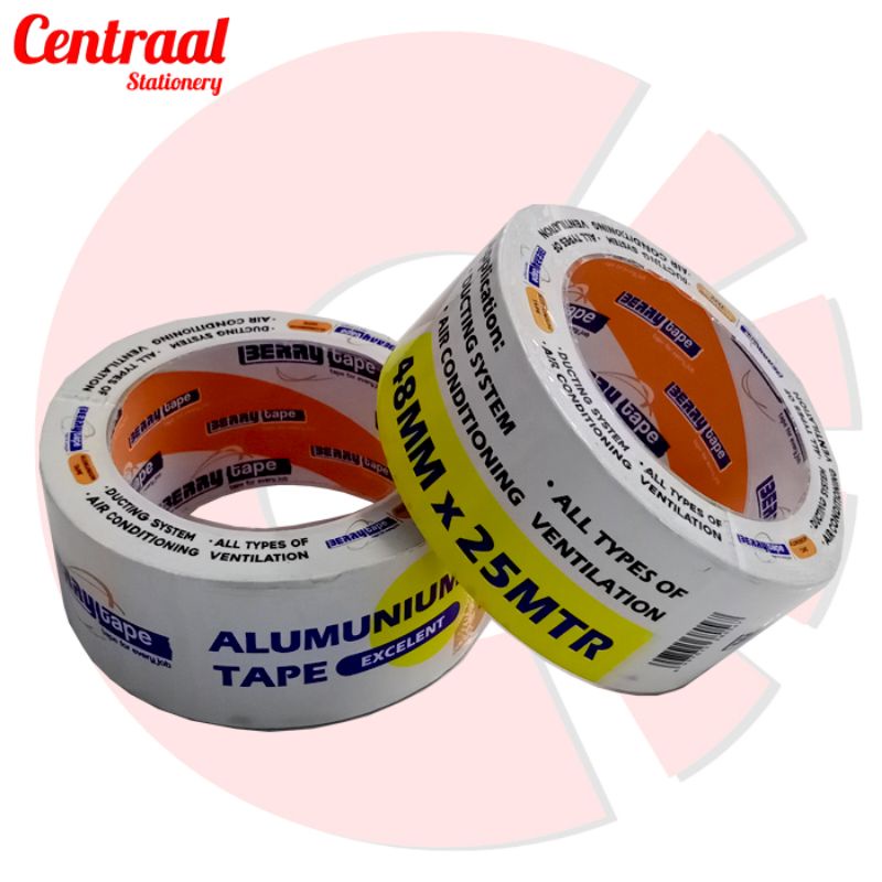 

Lakban Alumunium Berry 2 inch 48 mm x 25 meter