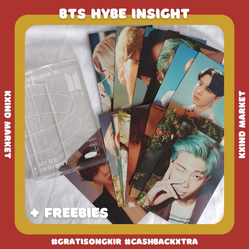 BTS HYBE INSIGHT Photocard Set / PC hybe BTS / album BTS / PC insight BTS / album BTS / album only b