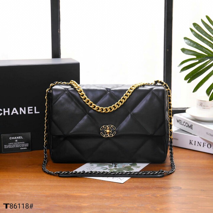 V-[HIGH PREMIUM] Chanel 19 Large Flap Bag T86118#