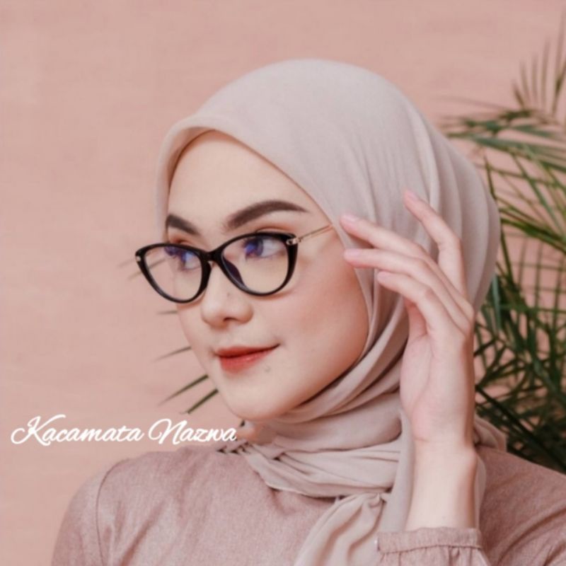 Kacamata  Cat Eyes Minus Bluecromic Wanita | Frame Kacamata Lensa Minus Bluechromic | Frame Kacamata