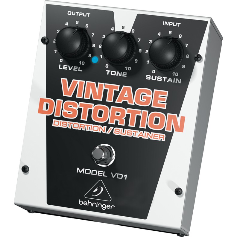 Behringer Vintage Distortion VD1 Distortion/Sustainer Effects Pedal Shopee Indonesia