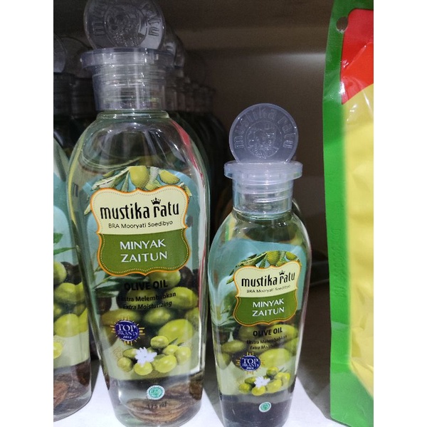 minyak zaitun MUSTIKA Ratu olive oil 175ml 75ml