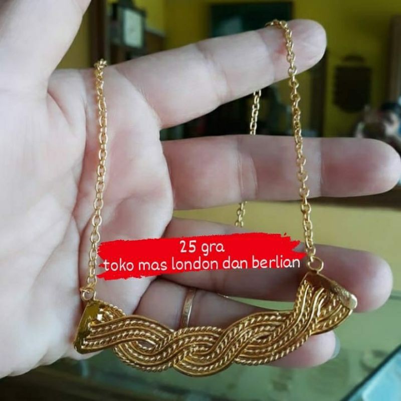 Kalung Emas 24K Kadar 99,99%