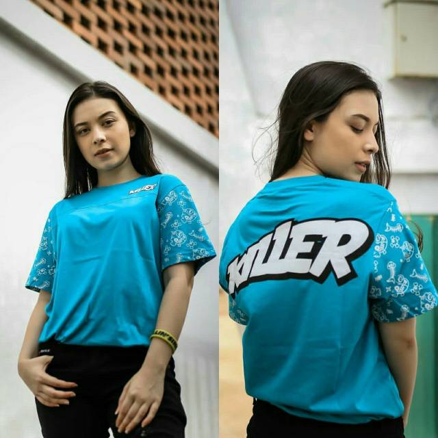 Kaos distro pria frdy Kllr biru