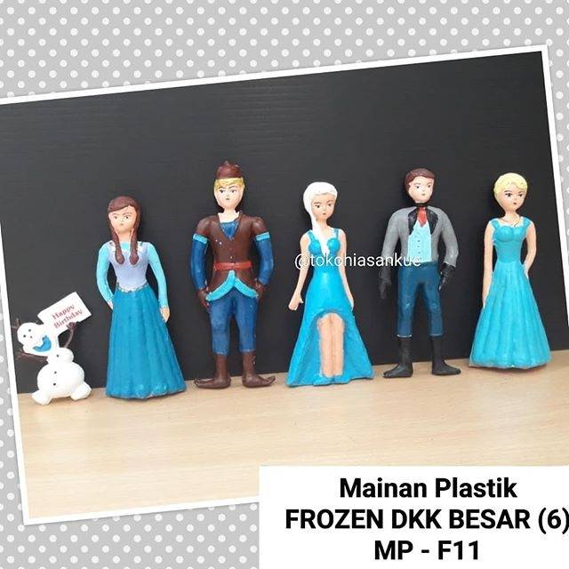 MP-F11 - HIASAN KUE CAKE TOPPER FROZEN DKK BESAR
