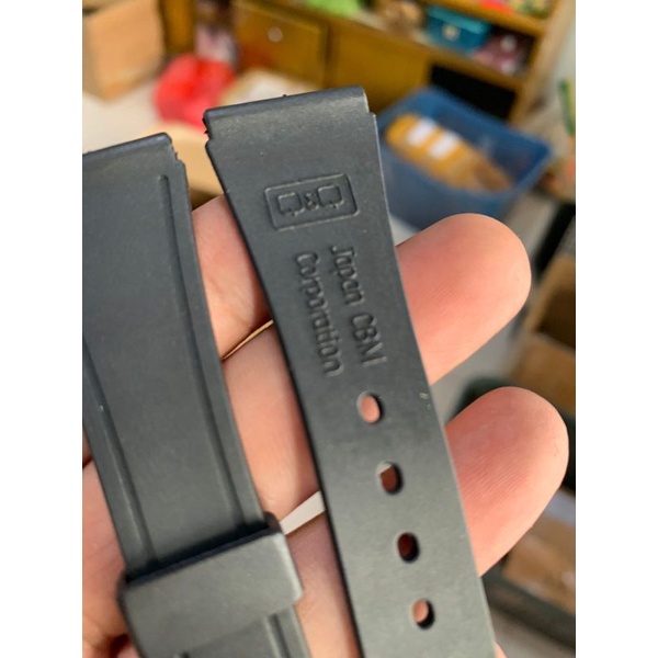 Strap Tali Jam Tangan QQ embos Timbul 20MM