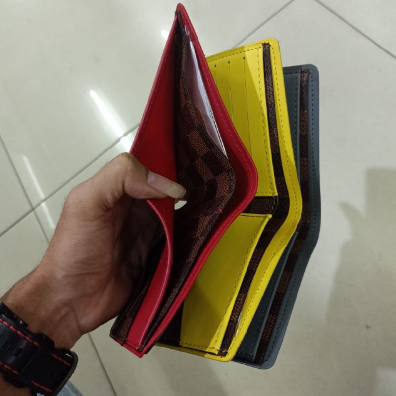 Dompet Lipat LV Damier Brown Premium Quality