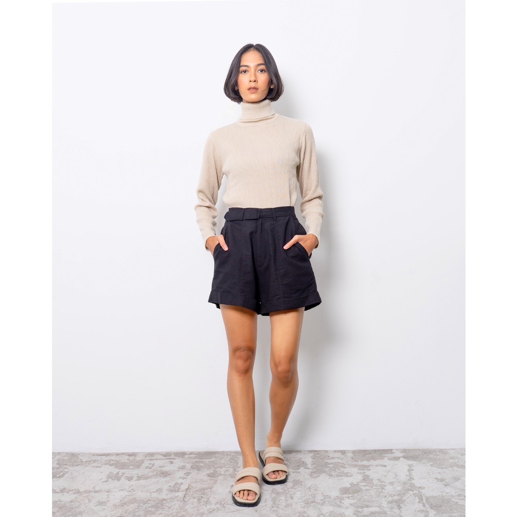 PLAIN - Lindsey Linen Short Pants