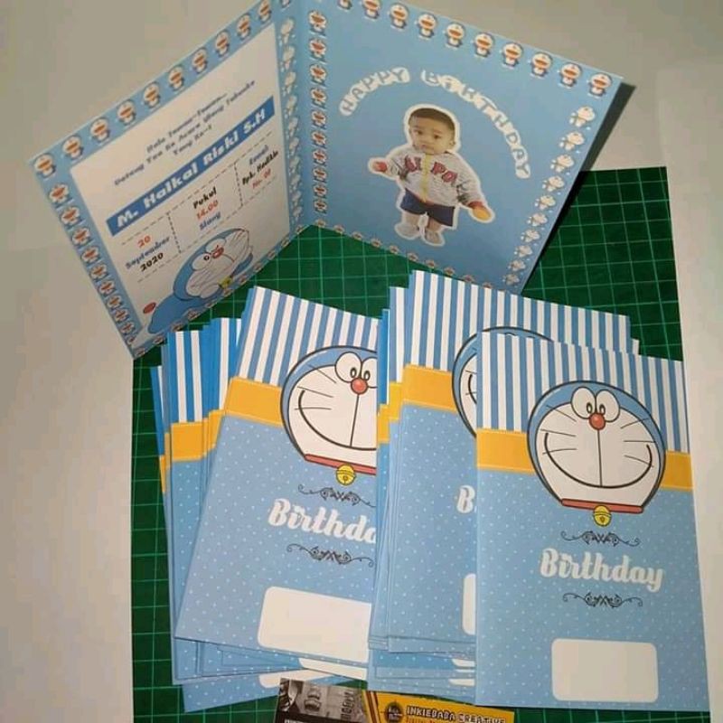 Undangan Ultah Custom